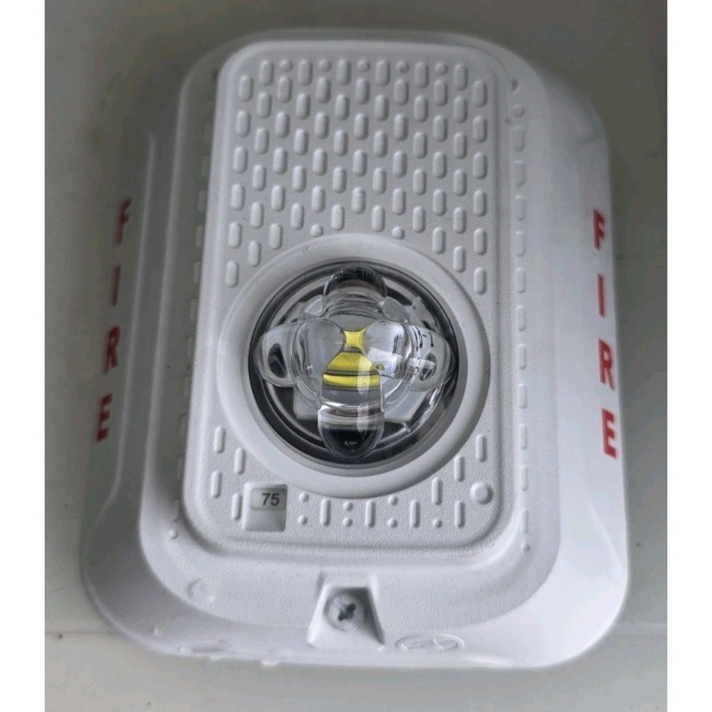 System Sensor SWLED White Wall-Mount Strobe with LED
